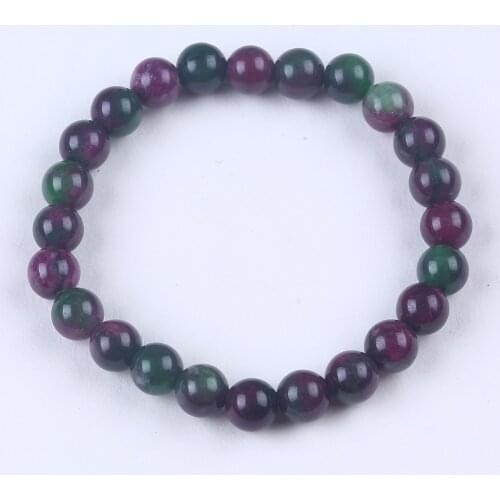 Free Shipping New Fashion Classic style Purple Green Round Stone Bracelet Bangle Jewelry For Woman