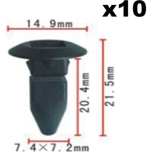 10x bumper fender screw grommet clip for Audi A4 A6 S4 for FORVW FORJetta Golf N90821401