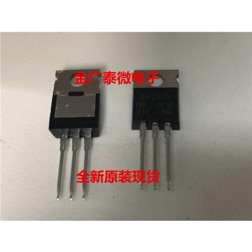 5/PCS NEW Irf5305rj45 Irf5305-31A/-55v TO-220 P Channel Field Effect Transistor Brand New & Original