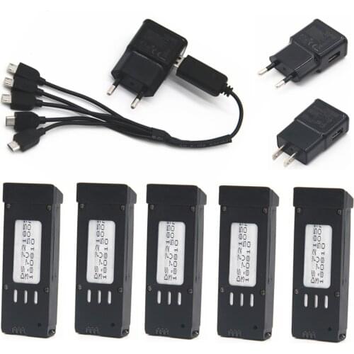 Lipo Battery 500mAh 3.7V Replacement Rechargeable Battery For Eachine E58 M68 JY019 RC Drone Quadcopter Spare Parts