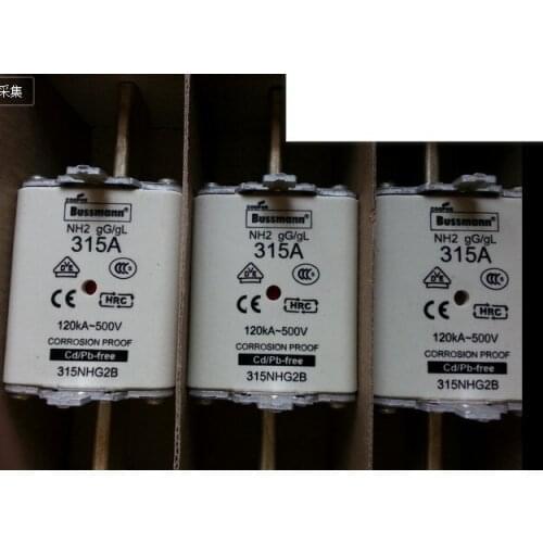 Free shipping 5pcs Fuses: NH2-315A 500V 120KA gG/gL (315NHG2B)