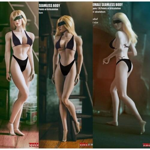 TBLeague S18A/S19B/S20A/S21B/S22A/S23B 1/6 Scale Action Figure Super-Flexible Female Seamless Body PHICEN