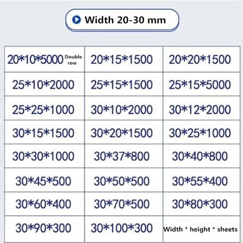 HDS product price barcode QR code sticker 20-30mm width thermal printer label paper