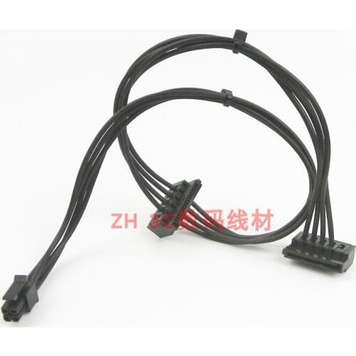 Motherboard Mini 4P Power Port Small 4pin to SATA Serial Power Cord 1 Point 2 Dual Hard Drive Power Supply Lines
