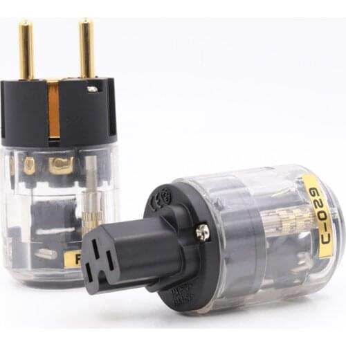 P-029E/C-029 EU version Power Plug IEC connector for audio power cable