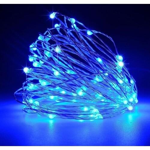 Christmas Lights 1-10M Outdoor LED String Lights Holiday New Year Fairy Garland For Christmas Tree Wedding Party Decoration Gift