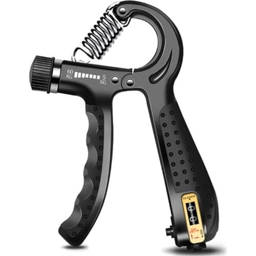 New Adjustable Handle Strengthener Counter Finger Gym Muscle Fitness Training Wrist Gripper Hand Exercise