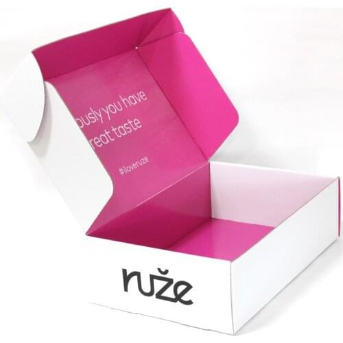 Packaging Boxes Wholesale Custom Logo Paper Carton Box Corrugated Box Color Printing