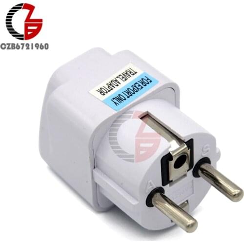 US UK AU Universal To EU Power Converter Charger Adapter Home Wall Plug Travel