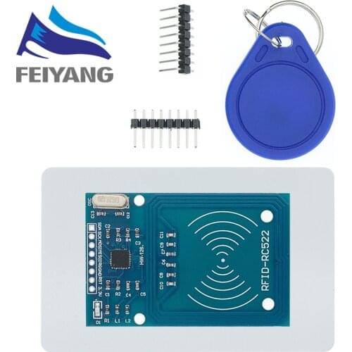 10pcs MFRC-522 RC-522 RC522 Antenna RFID IC Wireless Module For Arduino IC KEY SPI Writer Reader IC Card Proximity Module