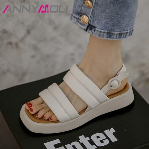 ANNYMOLI Low-heeled Shoes