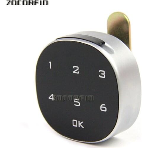 DIY Dry battery Digital Electronic Password Keypad Number Cabinet Code Door Locker drawer Locks Confused password function