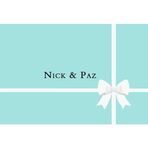 Custom Tiffanyblue Sweet Backdrop Breakfast Tiffanyblue Themed Party Backdrops Personalize Party Backdrops