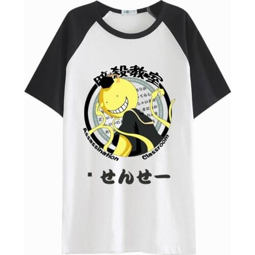 High-Q Assassination Classroom Korosensei Tees T-Shirt tshirt cartoon Korosensei lovers student breathable t-shirt t shirt tees