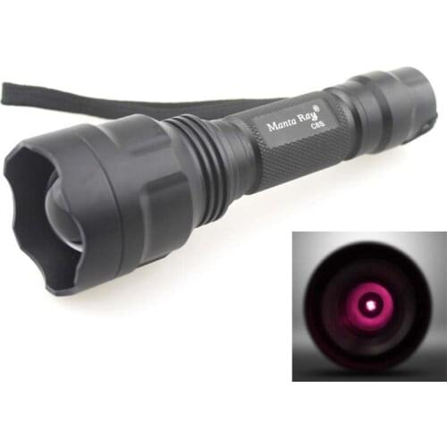 Manta Ray C8S 850nm Infrared Red Zooming IR Flashlight (1 x 18650)