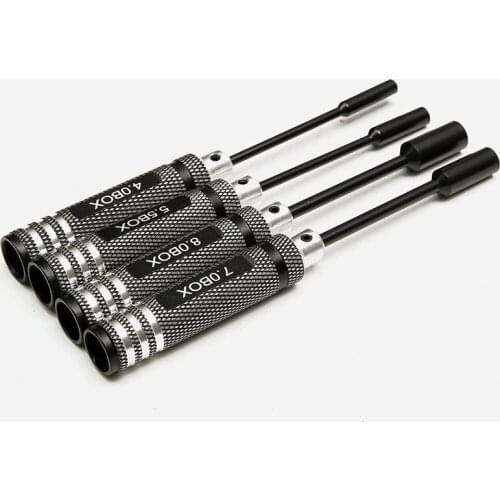 RC DIY Tools 4.0mm 5.5mm 7.0mm 8.0mm crew Driver Wrench set Hex Key Socket Screwdriver set for RC Model RC DIY Repair