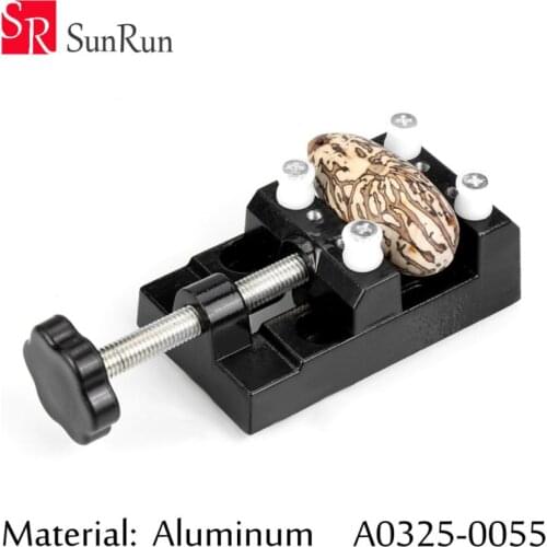 Quality Aluminum Alloy Table Vice Bench 55MM Screw Bench Vise for DIY Jewellery Craft Mould Fixed Repair Tool