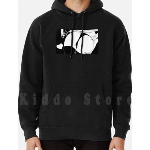 Cute Ecchi Girl hoodies long sleeve Ecchi Hentai Panties Thigh Highs Long Hair Sexy Anime Sexy Anime Girl