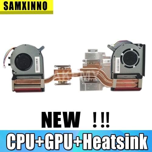 Brand new original For Asus Strix TUF 6 FX505GM FX705GM FX86SM FX705DU FX505DU FX86DU laptop CPU GPU cooling fan heatsink