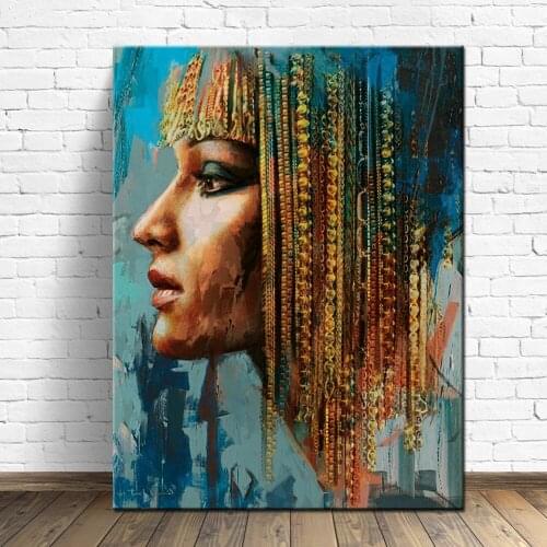 Full square round diamond embroidery Egyptian woman diamond painting full square cross stitch diamond mosaic home art