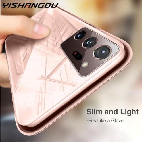 Transparent Silicone Case For Samsung Galaxy S20 FE S10 Plus Note 20 Ultra 10 Lite A21S A71 A51 5G A31 A41 M31 M51 Soft Cover