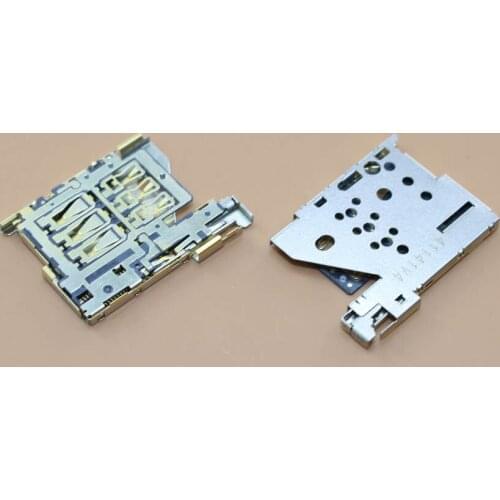 YuXi 1pcs/Lot Brand New For Nokia Lumia 1520 Sim Card Reader Holder Tray Slot Socket Connector