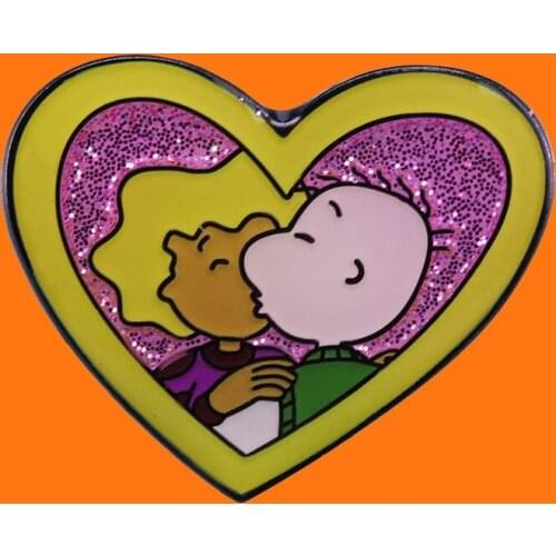 Cute Comedy Animation Love Enamel Pins Collect Metal Cartoon Brooch Backpack Collar Lapel Badges Men Women Fashion Jewelry Gifts