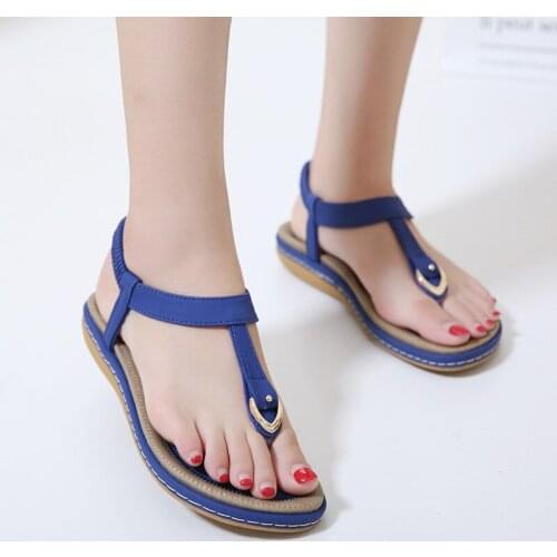ZZPOHE summer shoes women beach flip flops sandals soft comfortable flat sandals woman casual shoes plus size 35-42