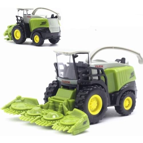 1:42 Metal Farm Truck Agricultural Harvester Car Model Kids Vehicles Toy Car Farmer Tractors Car Educational Toys For Children