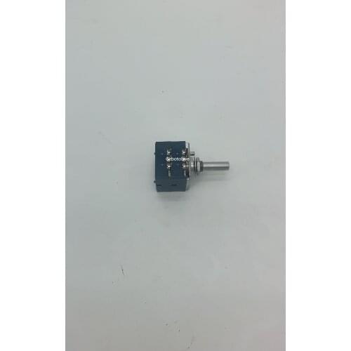 1 pcs original Japan ALPS RK27 double volume potentiometer 10K 50K 100K 250K round handle