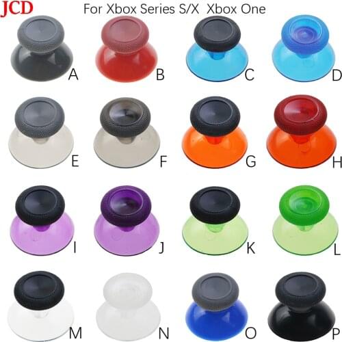 JCD 100 pcs Thumbsticks Grip For Xbox One/Series S/X Controller 3D Analog Cap Series Joysticks Cap Cover Mushroom Caps