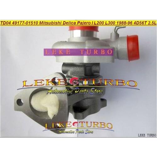 Free Ship TD04 49177-01501 MD106720 MD168054 Oil Cool Turbo For Mitsubishi SHOGUN Delica Pajero L200 L300 88- 4D56 DE 4D56T 2.5L