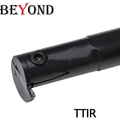 BEYOND TTIR Internal Grooving Tool Holder TTIR20 TTIR25 Slotted Carbide Metal Turning Lathe Cutter Boring Bar 2mm 3mm
