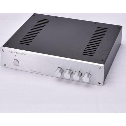 3207-A Amplifier Case Shell DIY Box 320*70*248MM All Aluminum Amplifier Chassis Housing