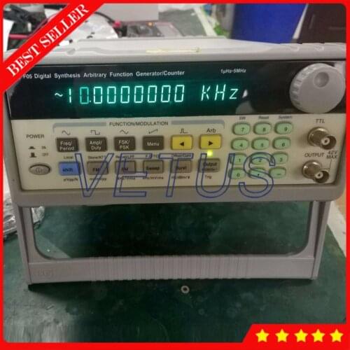 SPF05 Digital Synthesized DDS Function Generator with High Resolution Arbitrary Waveform Generator 1Hz~100MHz Frequency counter