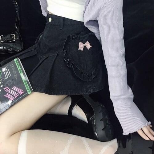 HIZILENT Denim Skirts For Women