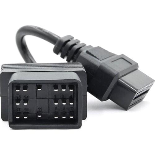 OBD2 Cable Adapter for Toyota 22Pin to 16Pin OBD Adapter to OBDII Connector for Toyota 17 Pin ODB2 Cable for TOYOTA Free Ship