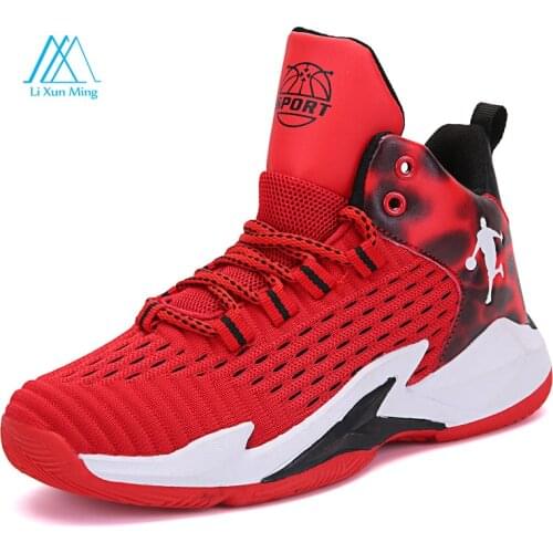 Hot New Summer Outdoor Training 2021 Professional Non-slip Shock Absorption Wear-resistant Boys And Girls Basketball Shoes