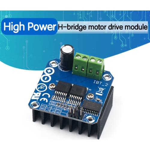 1pcs Double BTS7960 43A H-bridge High-power Motor Driver module/smart car