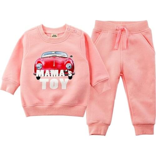 2018 sport Kids Clothes 2 Piece Set Girl Jacket for spring coats + pants Baby Girl Outfits , Children Clothing for boys clothes