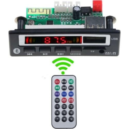 Car MP3 BT 5.0 Decoder Board MP3 Player Music Wireless Receiver Audio Decoder Module USB Radio MP3 Decoding Boards DIY Hot Sale