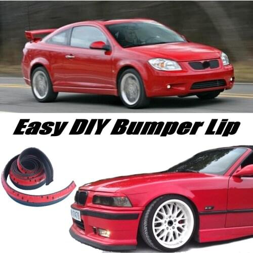 Bumper Lip Deflector Lips For Pontiac G4 G5 Pursuit Cobalt Front Spoiler Skirt For TopGear Fans Car Tuning / Body Kit / Strip