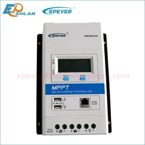 EPEVER 40A TRIRON MPPT Solar Charge Controller 12V 24V Auto Black-light LCD Modular Solar Regulator DS1 UCS TRIRON4210N 4215N