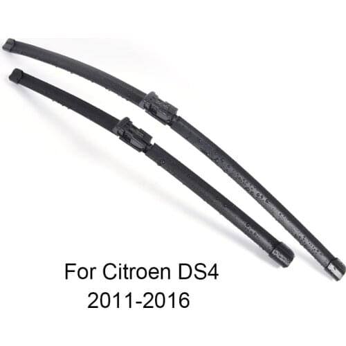 Car Windshield Wiper Blades for Citroen DS4 form 2011 2012 2013 2014 2015 2016 Car Windscreen wiper Rubber