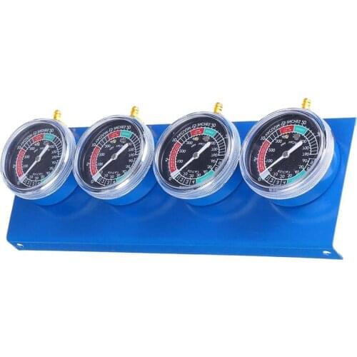 Motorcycle Carburetor Synchronizer Vacuum Gauge Tool Carb Vacuum Gauge Balancer for Yamaha/Honda/Suzuki