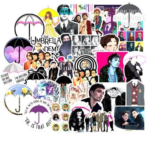 10/30/50pcs/pack Classic TV Show The Umbrella Academy Grattifi Stickers For Notebook Motorcycle Skateboard Computer Mobile Phone