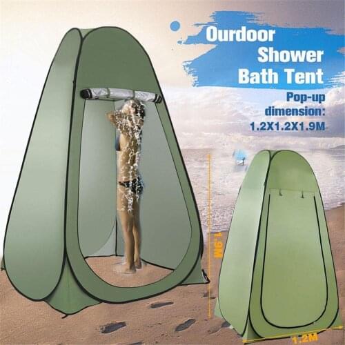 Pop Up Privacy Tent Pod Changing Room Tent Camp Toilet Dressing Room Outdoor Bath Tent Foldable Sun Shelter Portable Shower Tent