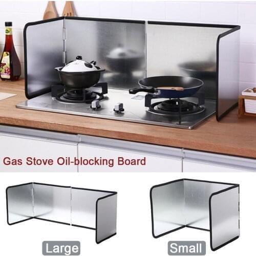 Oil Baffle Stove Cook Anti Splatter Shield Guard Oil Splatter Foldable Kitchen Gas Stove Baffle Plate For Kitchen Cooking Tools