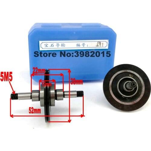 WEDM Ruby Pulley 591 OD38*Length 52mm Guide Wheel for WEDM Wire Cutting Machine