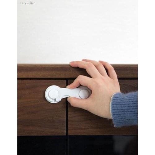 Child Lock-out Feature Baby Anti-Clamp Hand Drawer Lock Baby Protection Buckle Refrigerator Door Cabinet Lock